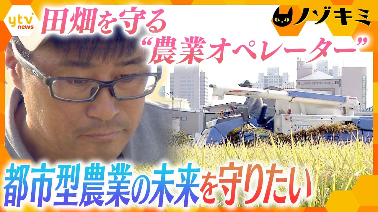 困りごとを解決！都市農家の助っ人”農業オペレーター”　農地を未来に繋ぐ、子どもたちに伝えたいこと【かんさい情報ネット ten.特集/ノゾキミ】