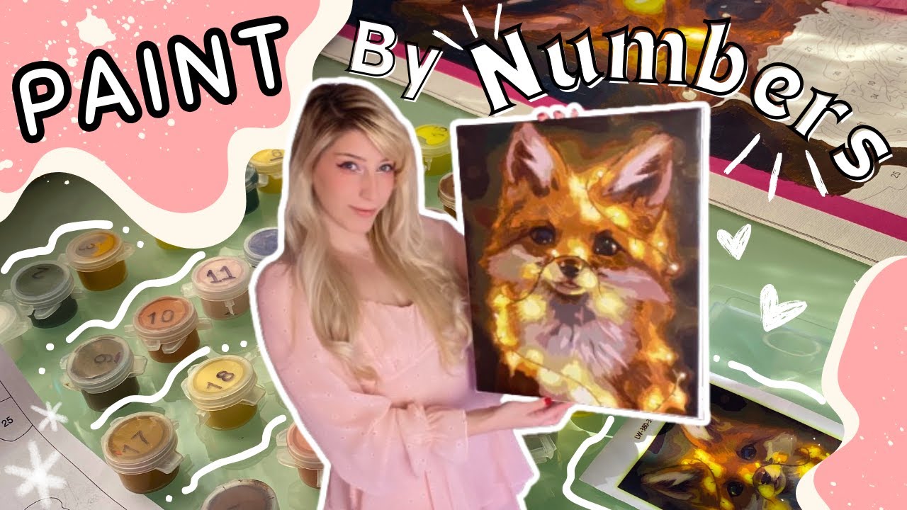 Unboxing & Painting HouseArt Paint by Number Kit | Fox Art Painting