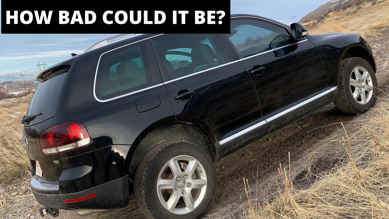 OFF-ROADING MY VW TOUAREG TDI WITH STOCK TIRES...
