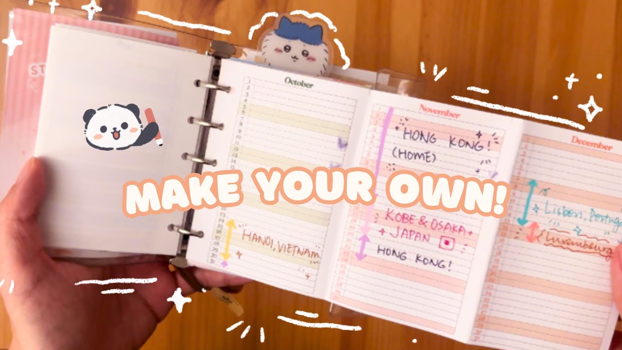 DIY Quarterly Planning Inserts, M5 Ring Binder | Budget Friendly!