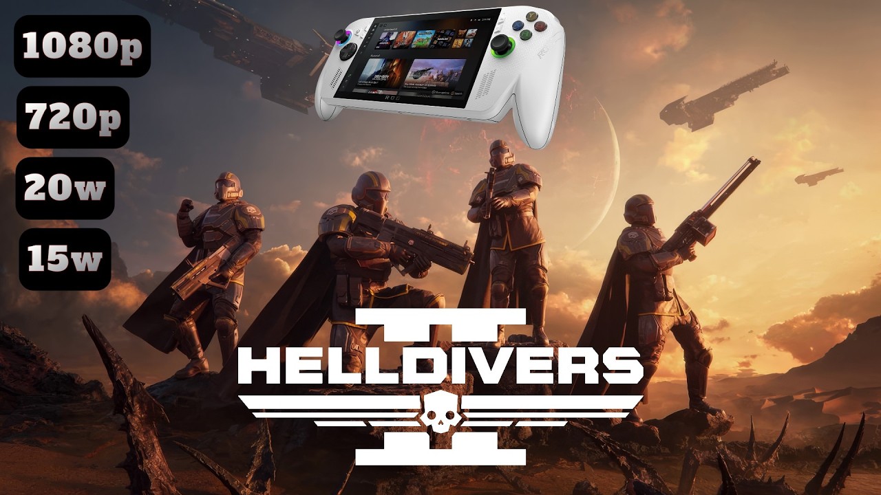 ROG Xbox Ally Helldivers 2 Benchmark | Helldivers 2 ROG Xbox Ally Benchmark