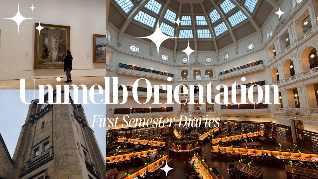 Unimelb Orientation | First Semester Diaries