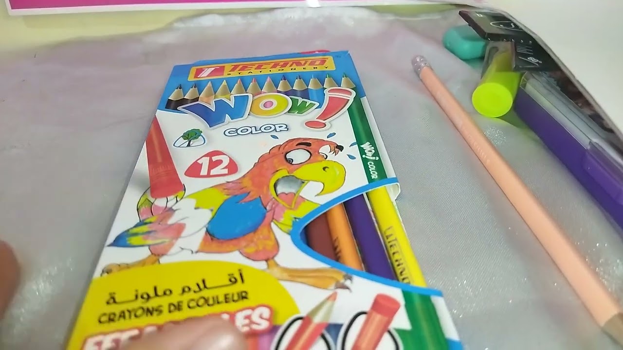 مشترياتي المدرسية 📚🖌️📝🖋️🖊️