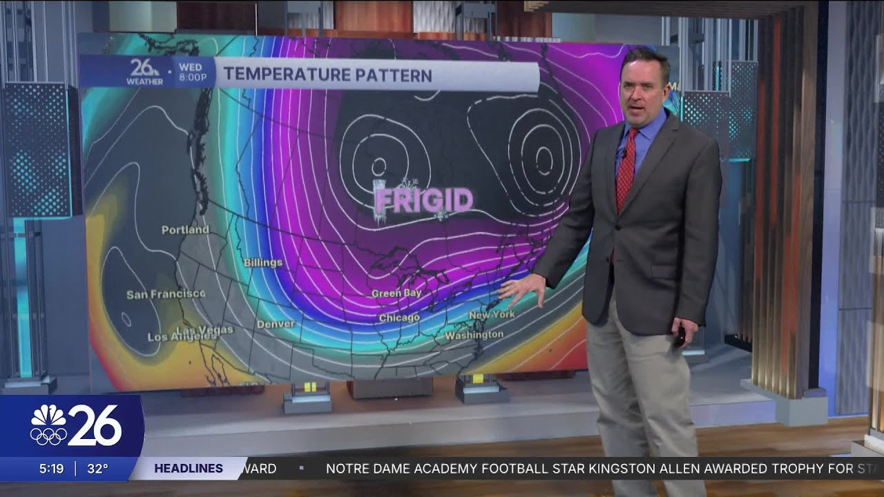 More flakes & then FRIGID