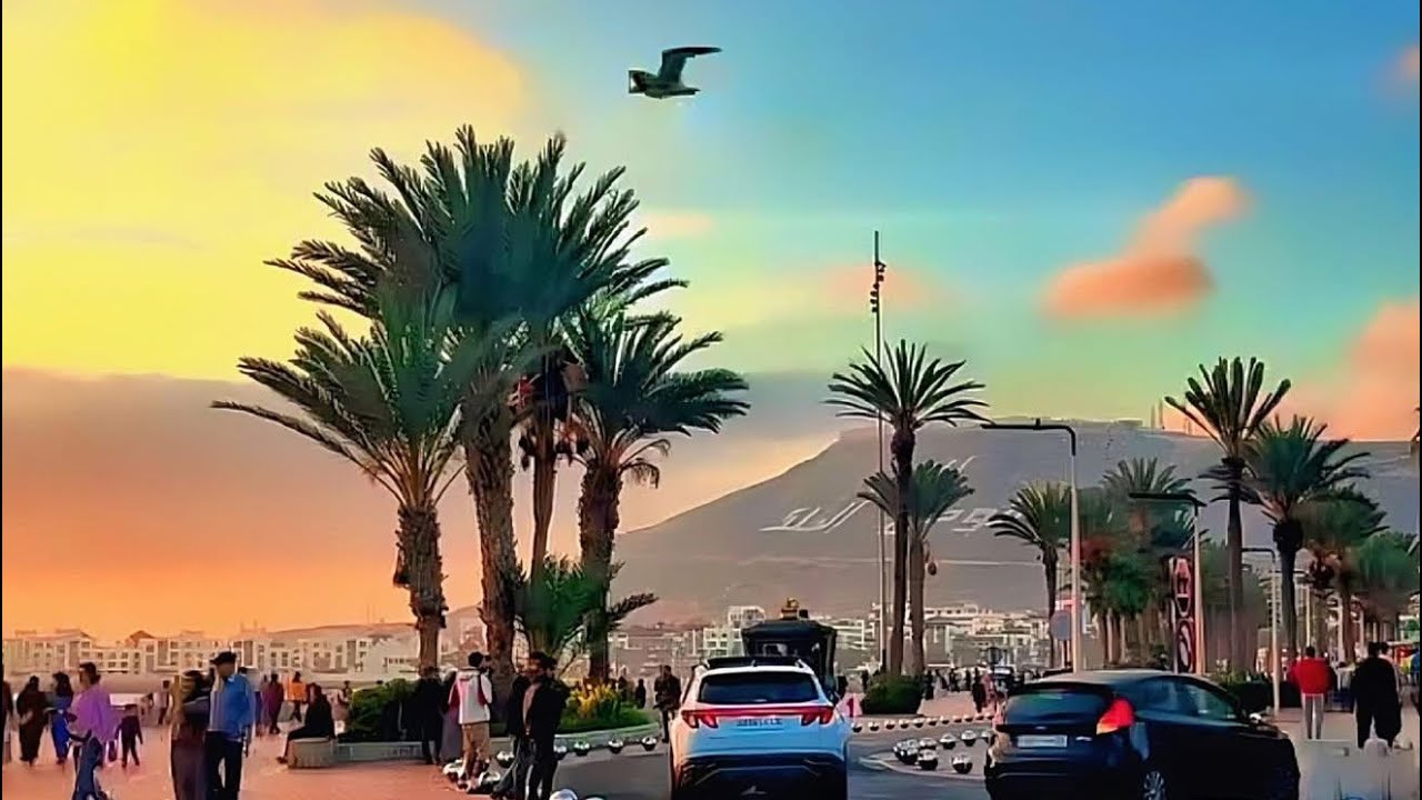 2026🎉Agadir beach 🌞😍🏖️on the second day of the new year, January 2nd, 