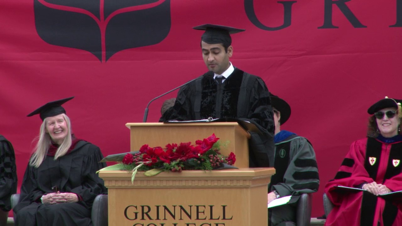 Kumail Nanjiani ’01, 2017 Grinnell College Commencement Address