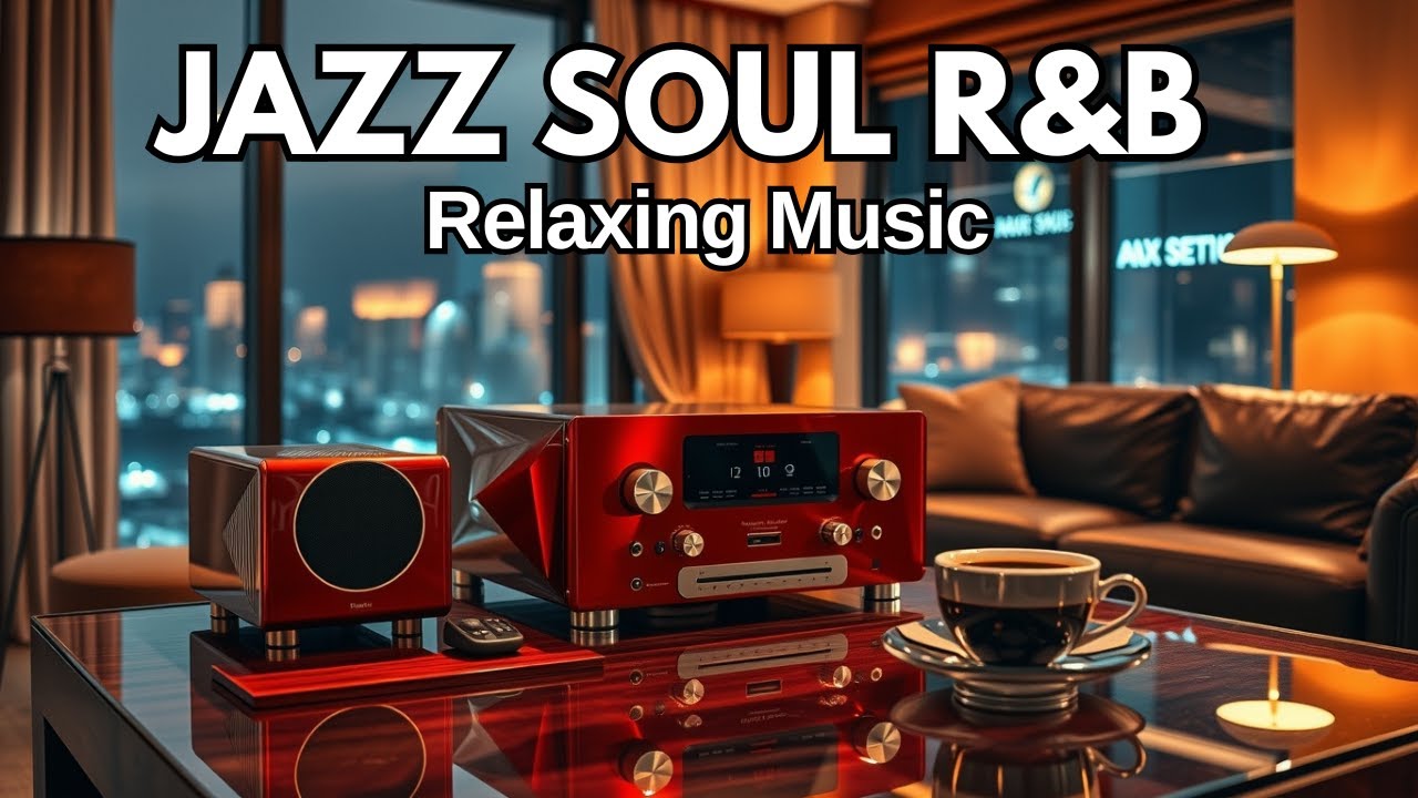 Relaxing Jazz Music 🎧 Smooth Jazz & Soulful R&B for Laid-Back Chill Hour