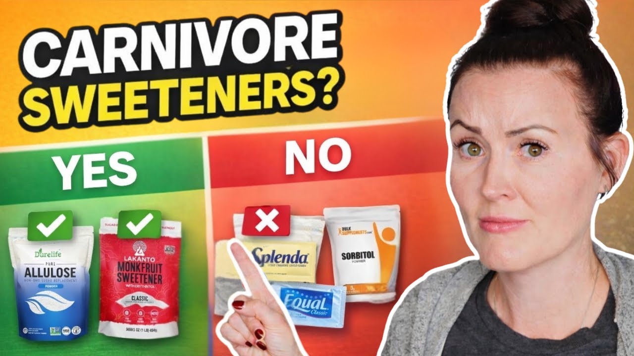 Best (and WORST) Sweeteners for Carnivore Diet Revealed!