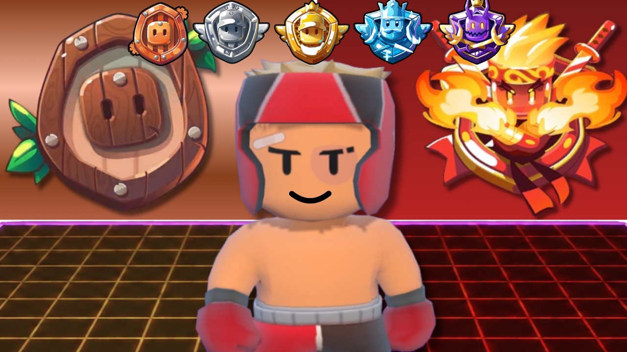 WOOD to CHAMPION speedrun in Stumble Guys...
