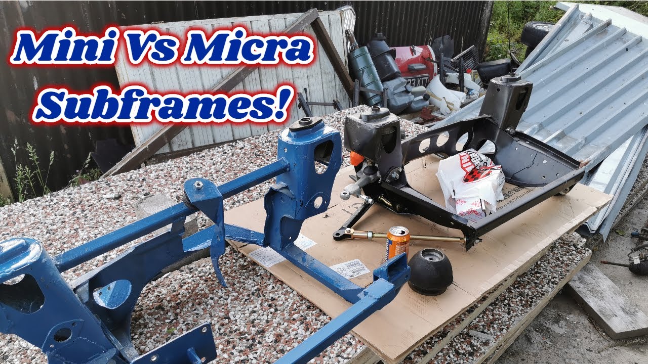 Classic Mini/Micra Subframe The Differences!
