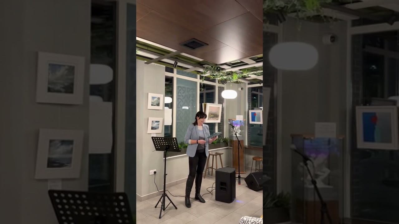 Self Talk I am - Poetry Open Mic - Irish Cultural Centre Hammersmith 05 10 22