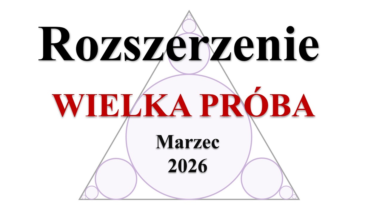 Matura rozszerzona - PR&Oacute;BNA 2026
