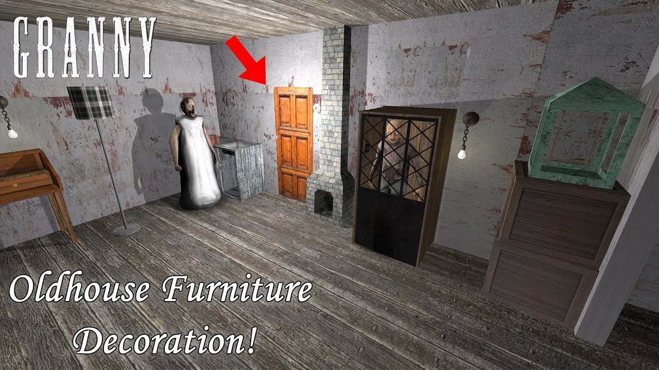 Granny Recaptured - The Oldhouse Furniture Decoration Room!