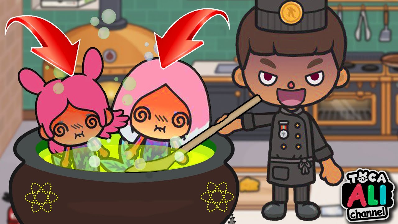 Crazy Chef Cooked Mermaid Soup 🍜🧜‍♀️😱 /Toca Boca / Toca life world