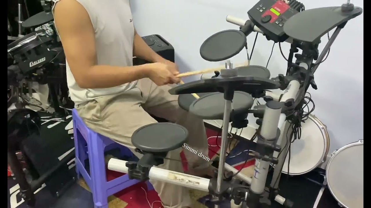 Bộ trống Yamaha DTXPLORER indo. Giá chỉ hơn 7tr.