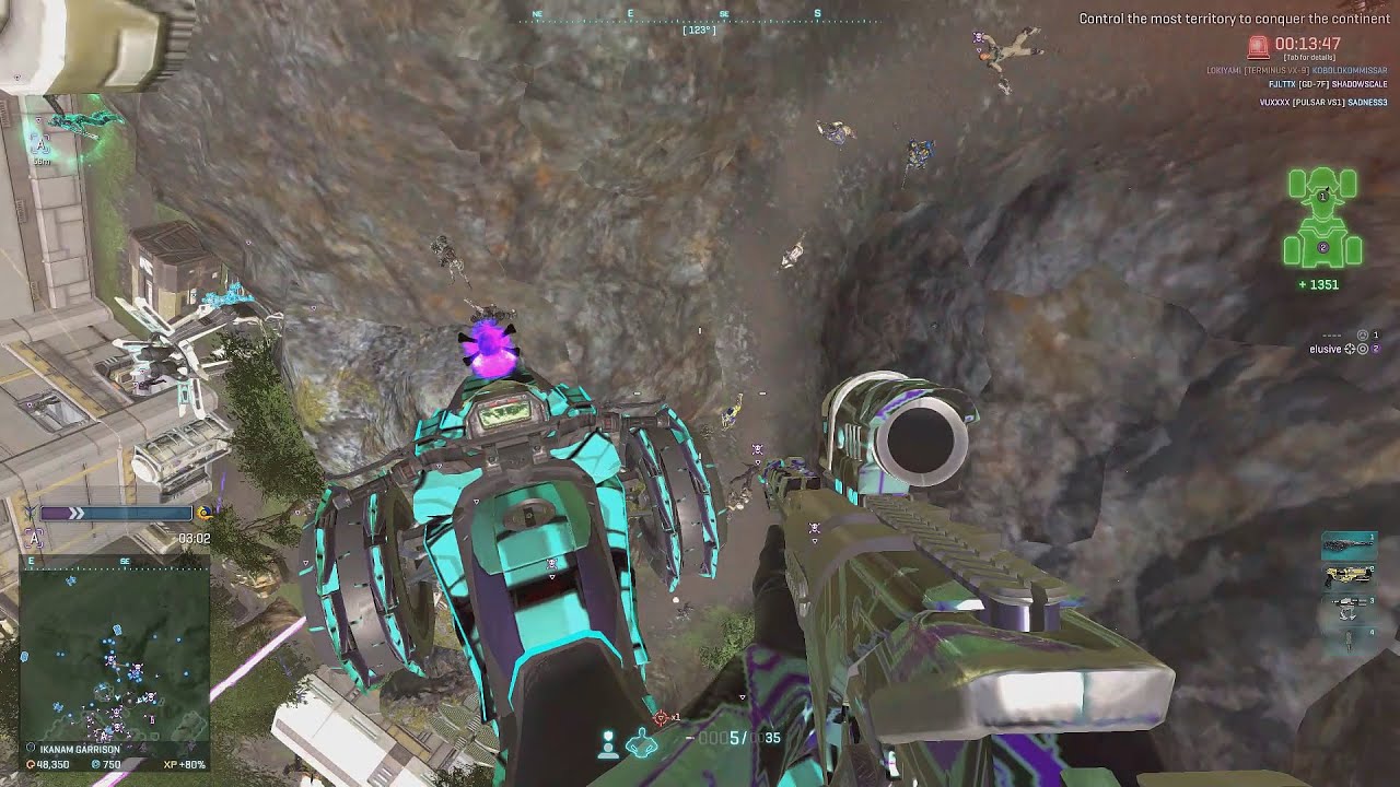 [NUC] elusive1: Pressure (PlanetSide 2 Infiltrator Gameplay)