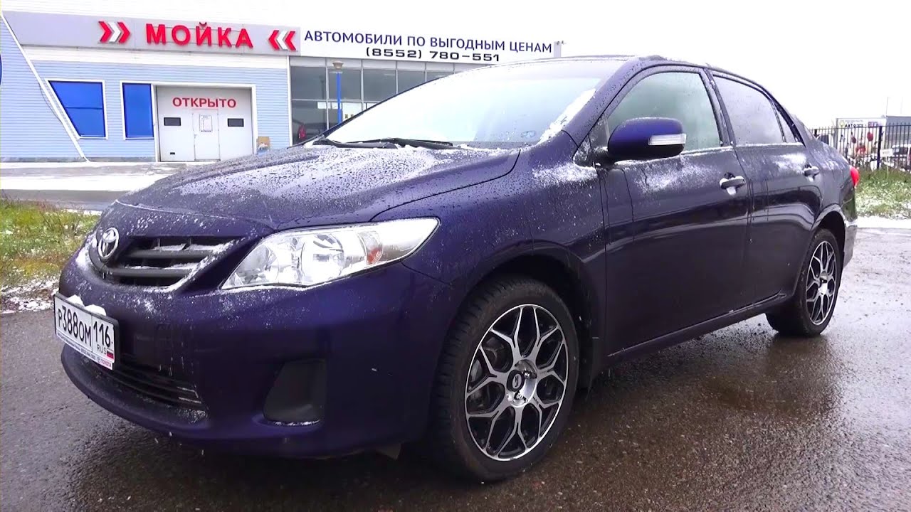 2012 Тойота Королла (E150). Обзор (интерьер, экстерьер, двигатель).