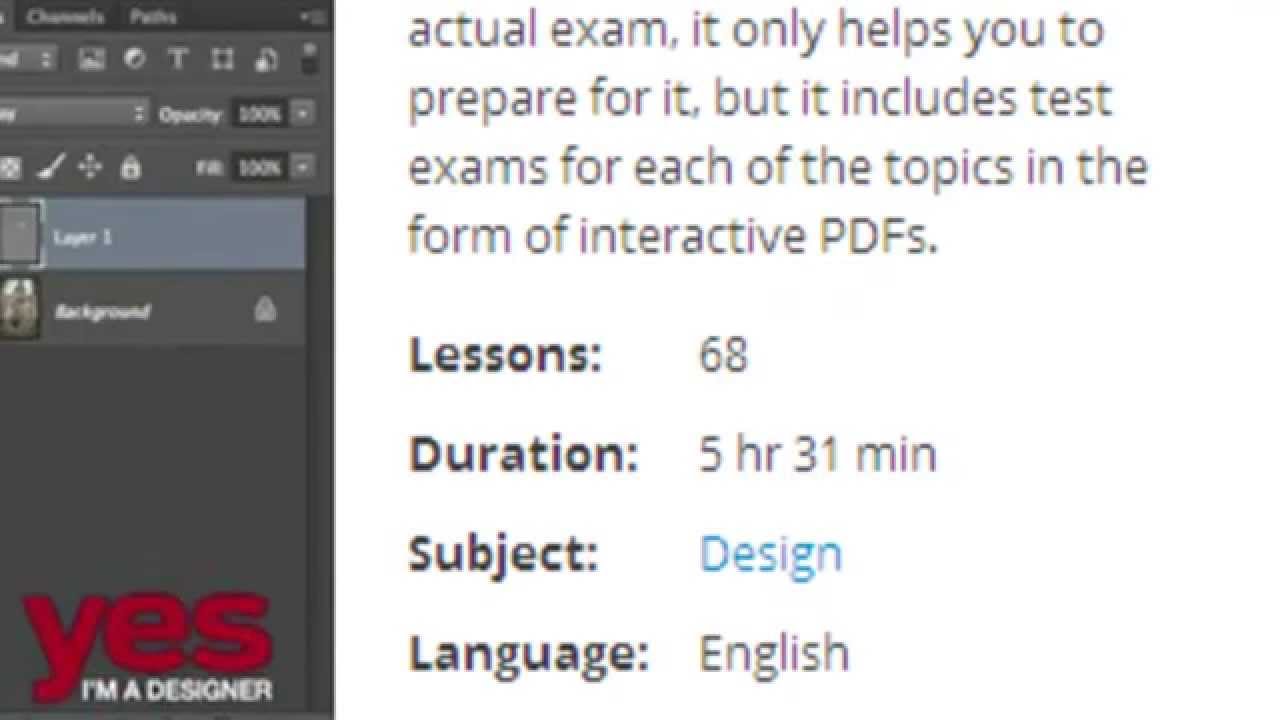 Prepare for the Adobe Certified Expert in Photoshop CC exam
