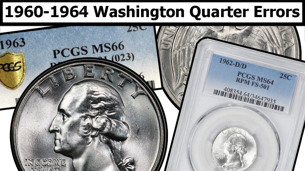 1960-1964 Washington Quarter Errors & Varieties Complete Guide - Values & Clear Explanation