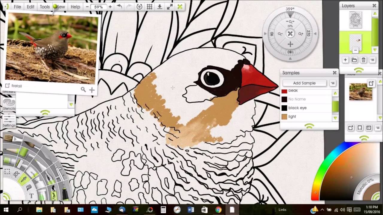 ArtRage Beginners Tutorial - Layers & Normal Blending Mode with LozsArt