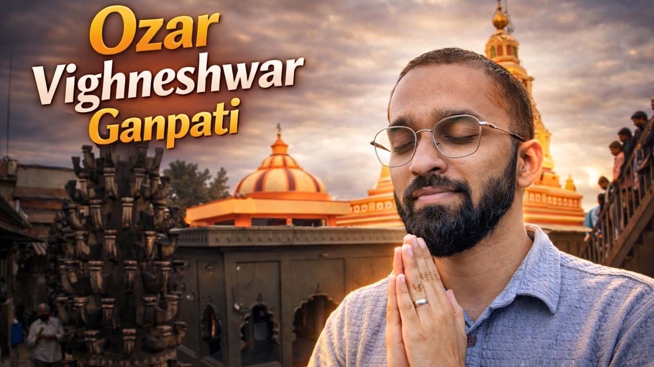 Ozar Ashtavinayak Darshan 🙏 | Shree Vighneshwar Ganpati | Rajur to Pune