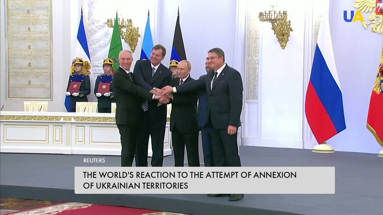 'Putin's annexation attempt is nothing but escalation' &ndash; US and European political leaders