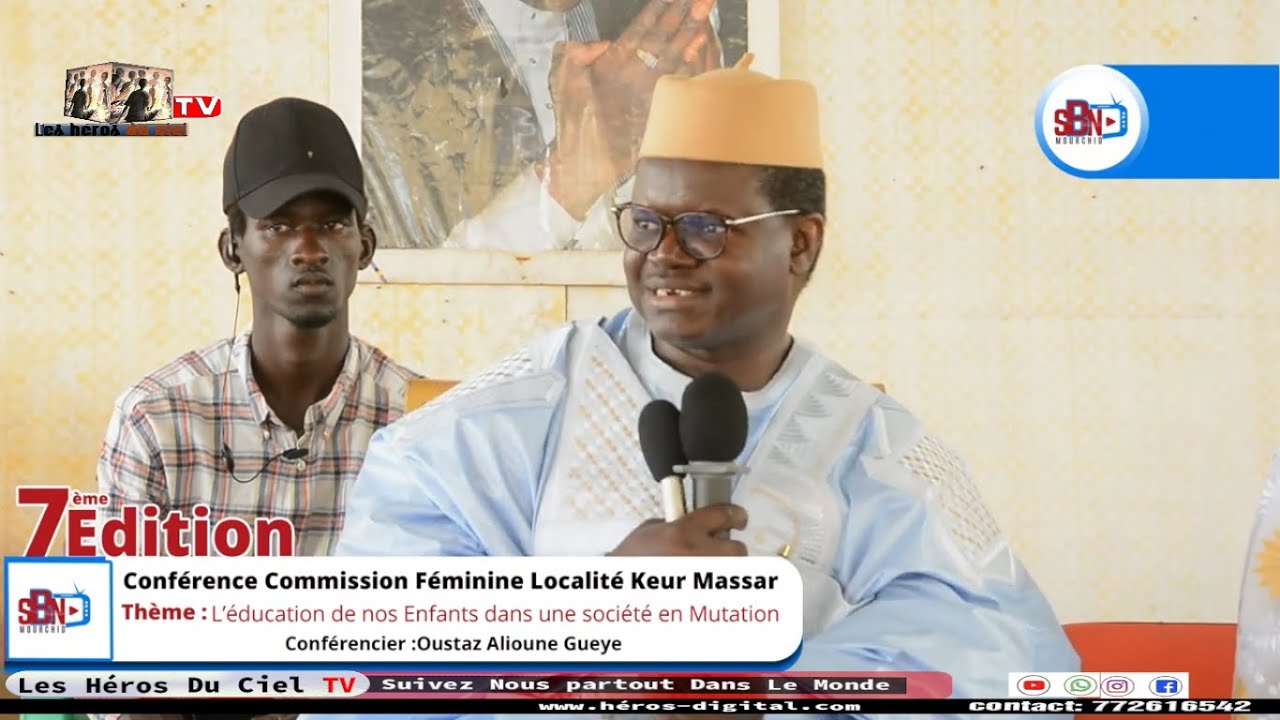🔴REPLAY  CONFERENCE  COMMISSION  FEMINININE  LOCALITE KEUR MASSAR      par Oustaz Alioune Gueye