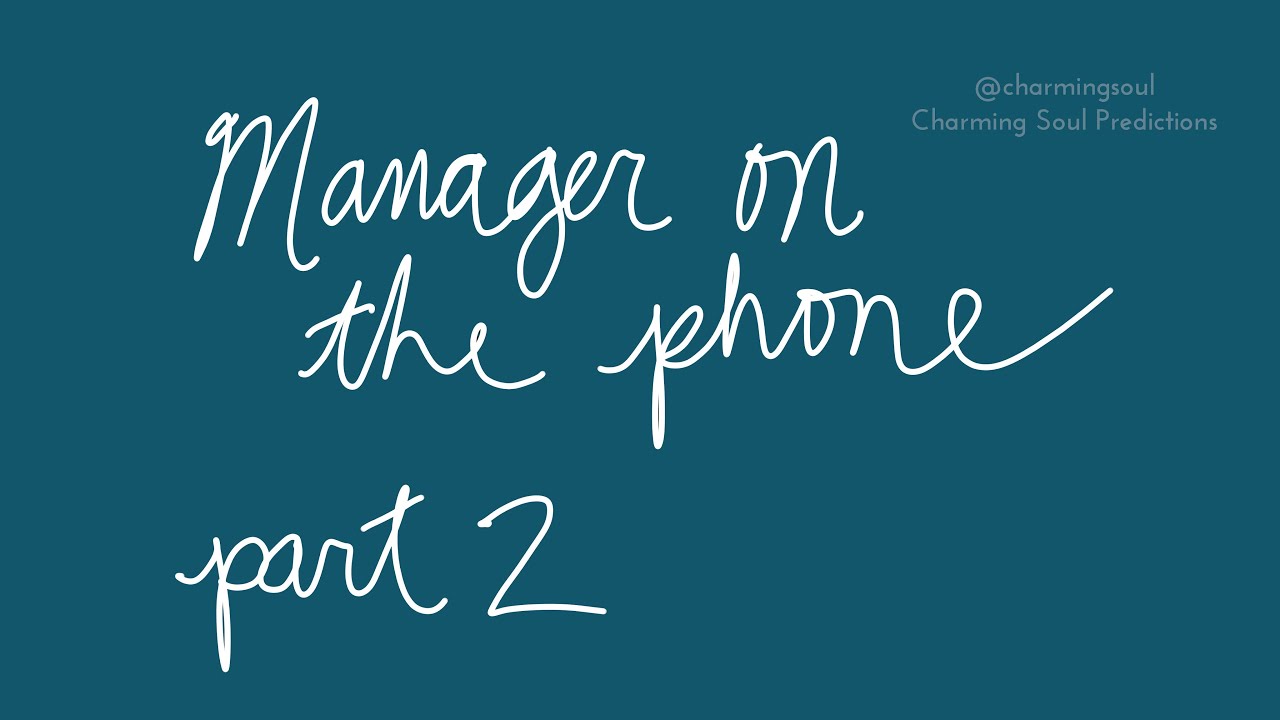 4 hour phone conversation / sound effect / background coworker / MANAGER ON PHONE VOICE work alone