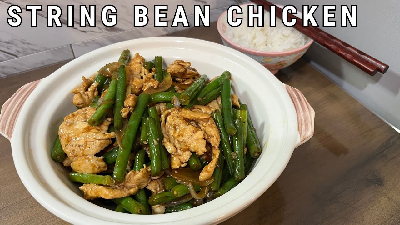String Bean Chicken Recipe | Better Than Takeout & Ready in 30 Minutes