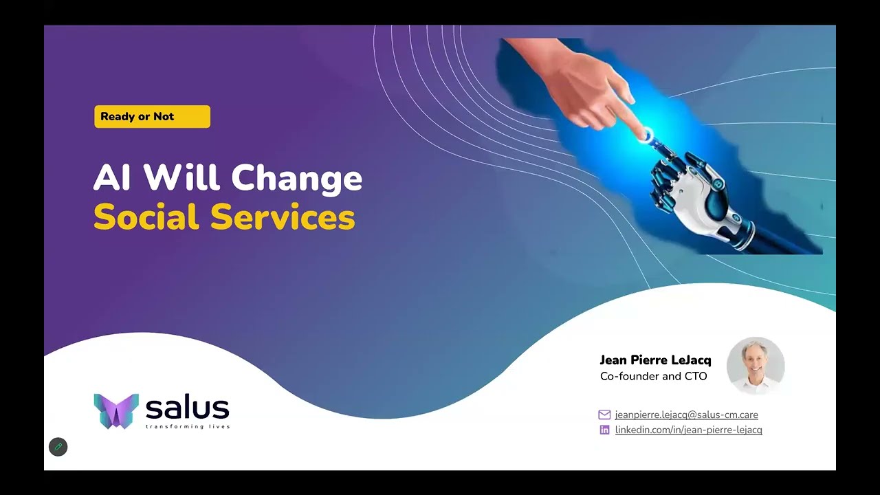Ready or Not – AI Will Change Human Services