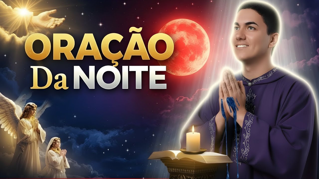 ORAÇÃO DA NOITE DE HOJE - Deus Perdoa Todos os Seus Pecados Agora