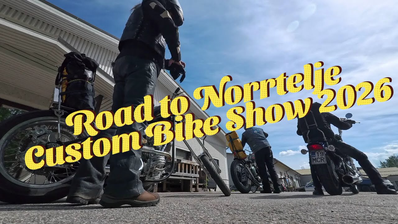 Road to Custom Bike Show Norrtelje 2026