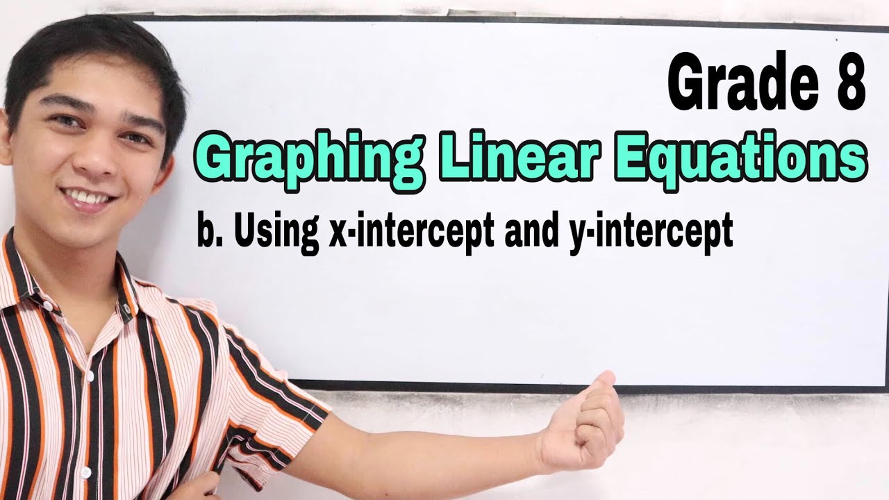 Graphing Linear Equation Using x and y intercepts