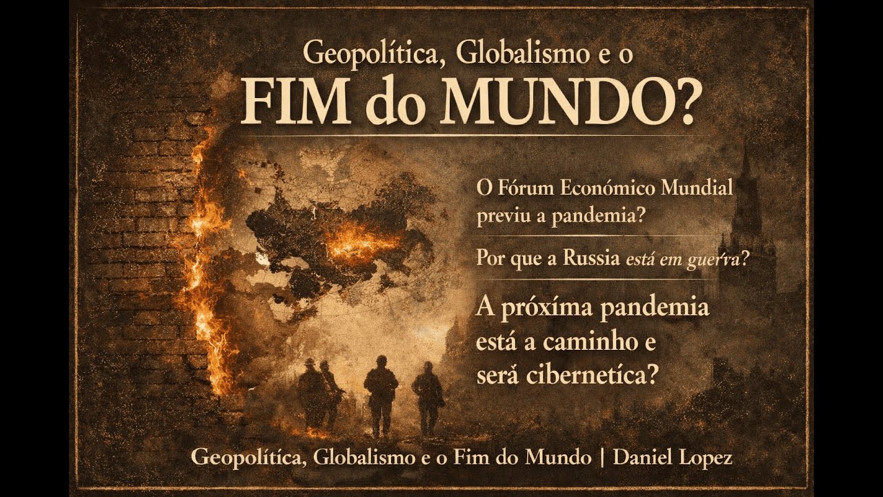 Geopolítica, Globalismo e o Fim do Mundo | A próxima pandêmia está a caminho e será Cibernética?