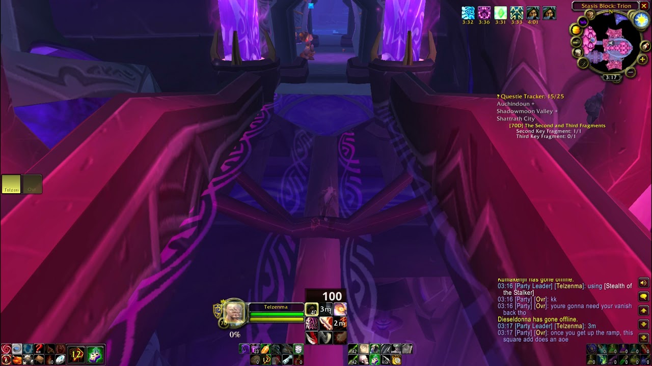 How To Rogue Duo Arcatraz Third Key Fragment