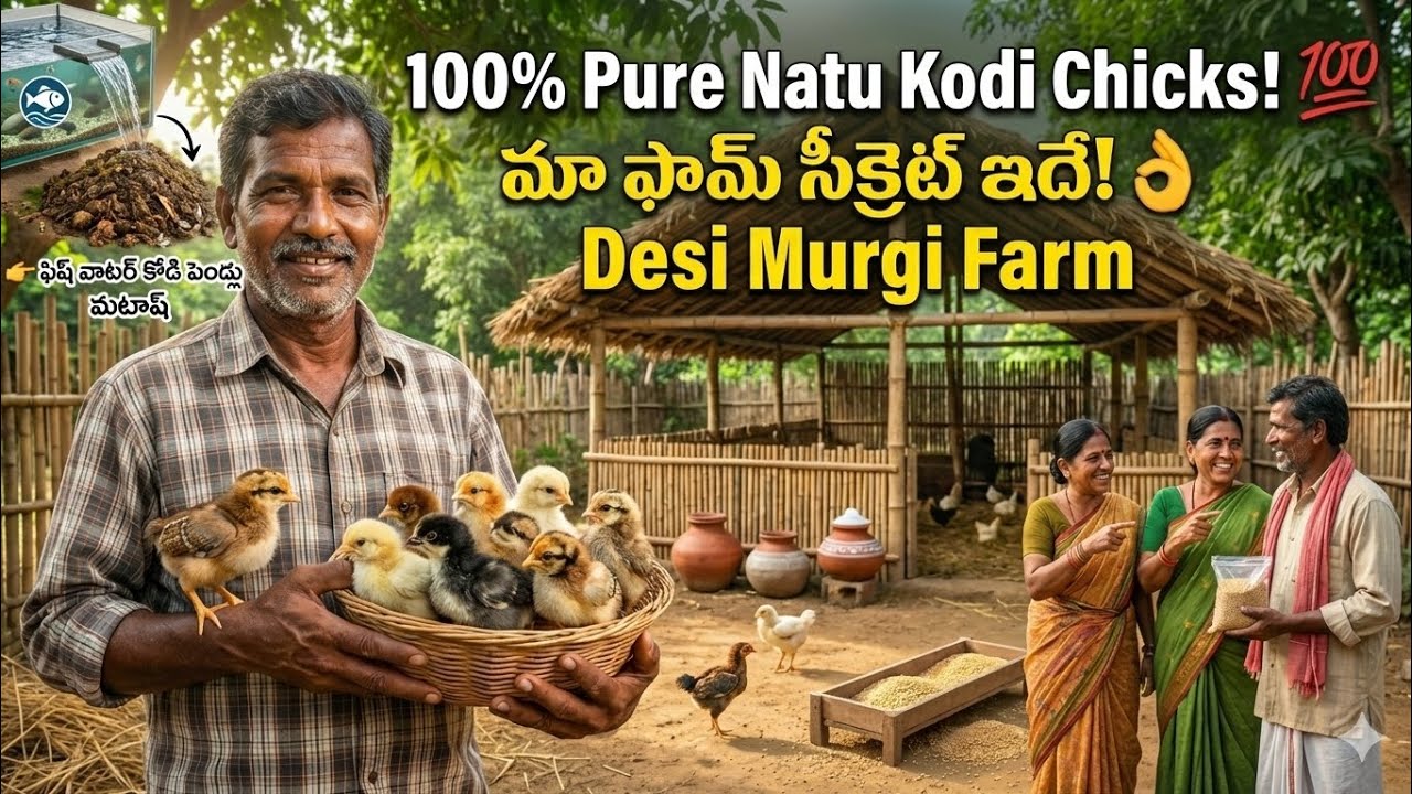 ఫిష్ వాటర్ = కోడి పెండ్లు? 😲 | Natural Farming Secret Fish Water Trick 🔥 కోడి పెండ్లు మటాష్ 🌱 | Fish
