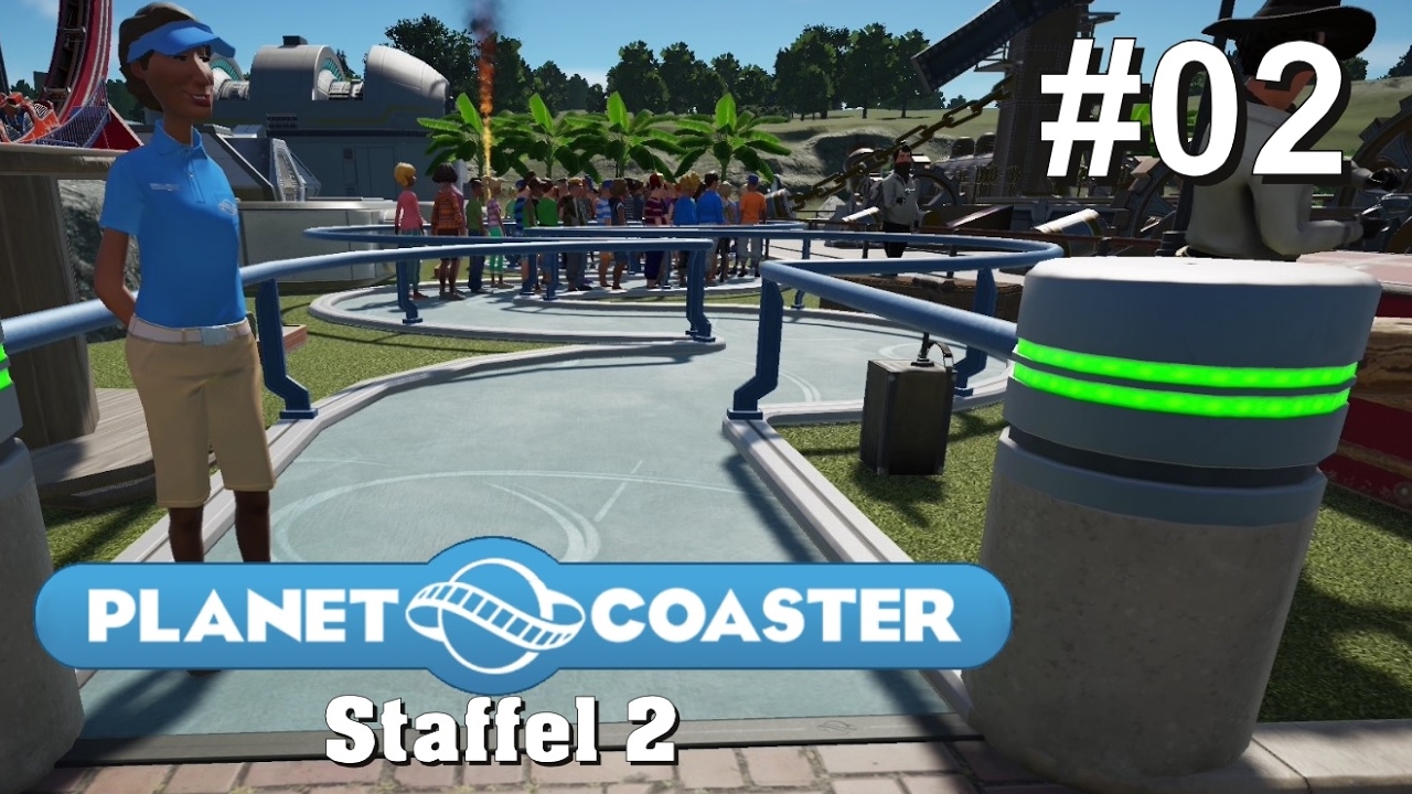 PLANET COASTER S2/#02: Der Betrieb läuft an [Let's Play][Gameplay][German][Deutsch]