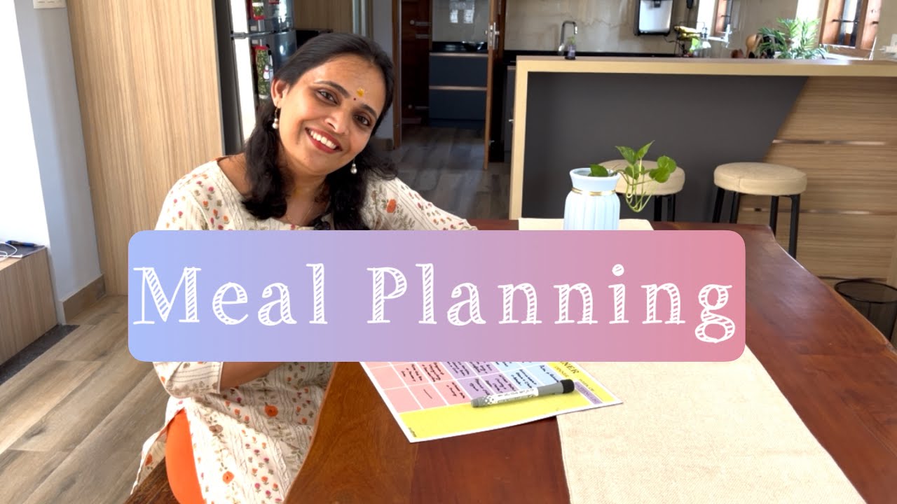 MEAL PLANNING 📝