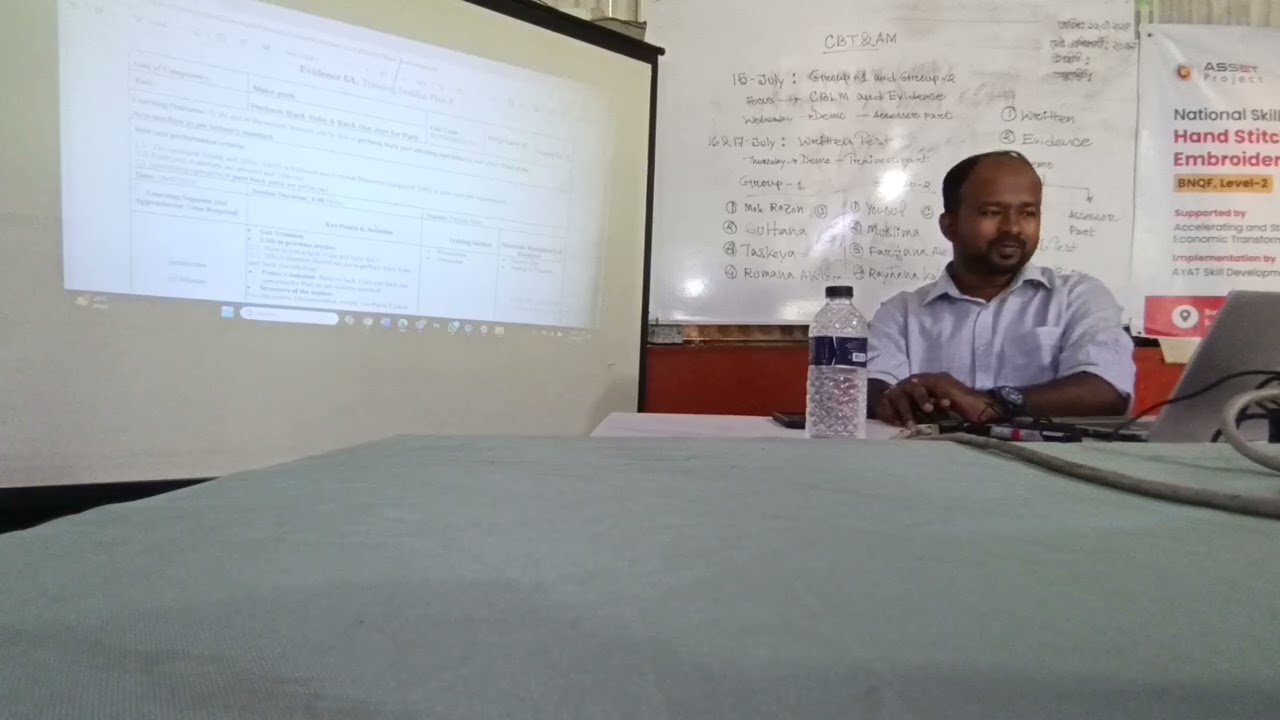 CBT&A EVIDENCE CLASS, NSDA Level -4