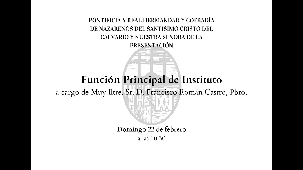 FUNCIÓN PRINCIPAL DE INSTITUTO