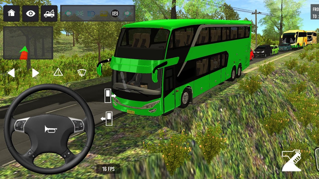 🔥💥Bus simulator indonesia l new euro coach bus simulator indonesia ll #new #bus #simulator #gameplay