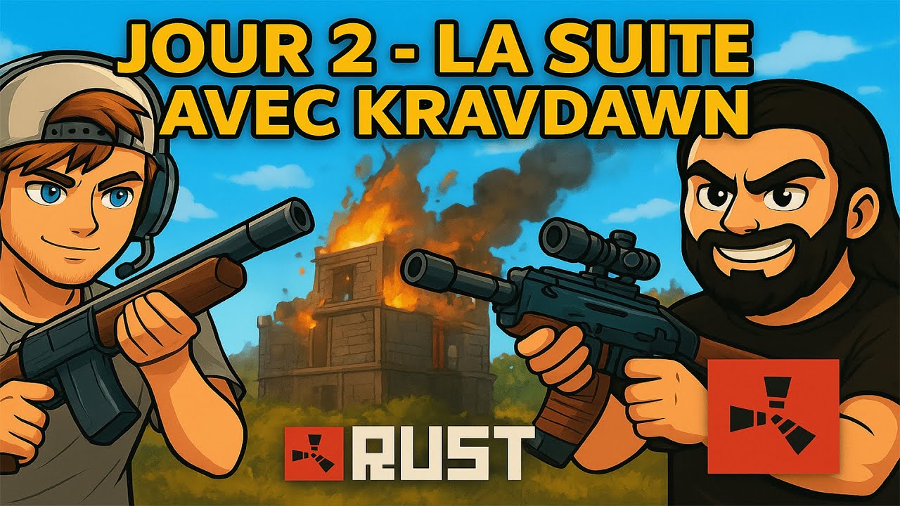 🔥 ON FINIT LE WIPE EN BEAUTÉ ft. @KravOnYT ! — RAIDS ET GROS FIGHTS (JOUR 2) 🔥