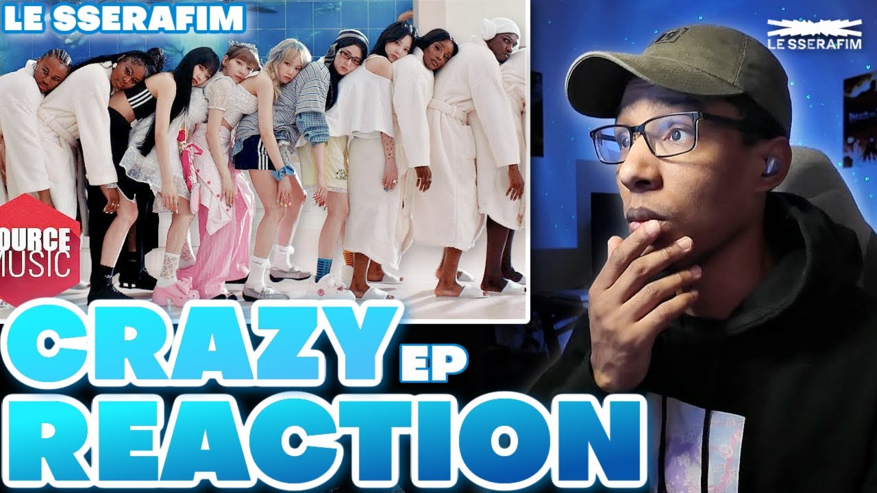 YOOOO! 🤯 LE SSERAFIM (르세라핌) 'CRAZY EP' REACTION!!