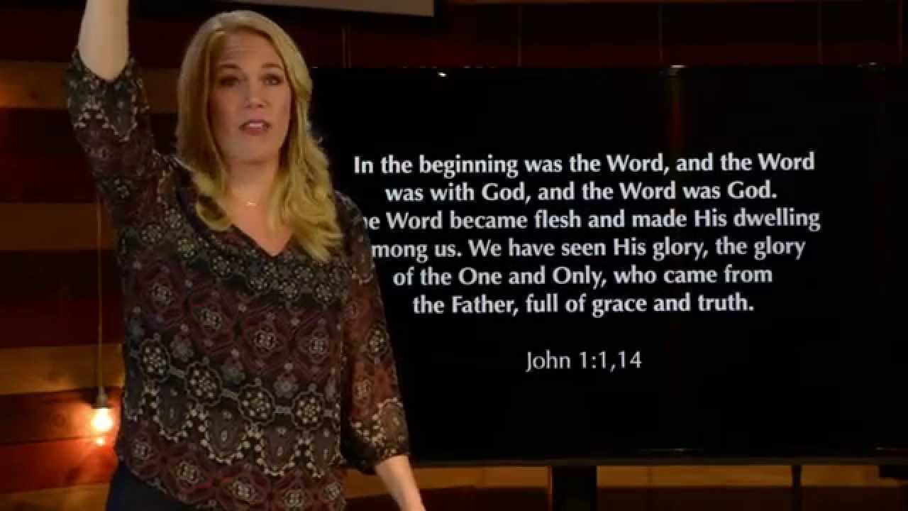 John 1:1,14 | Marian Jordan Ellis