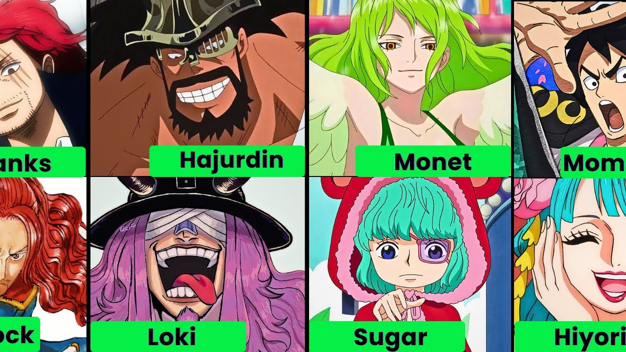 ONE PIECE CHARACTERS & THEIR SIBLINGS