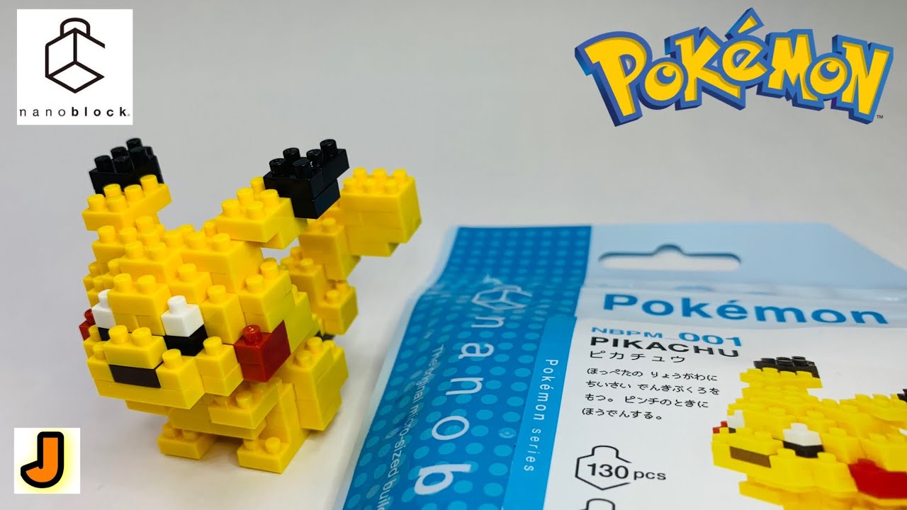 ナノブロック ピカチュウ ポケモン シリーズ ポケット モンスター 組み立て / nanoblock Pokemon PIKACHU Monster series NBPM_001  build