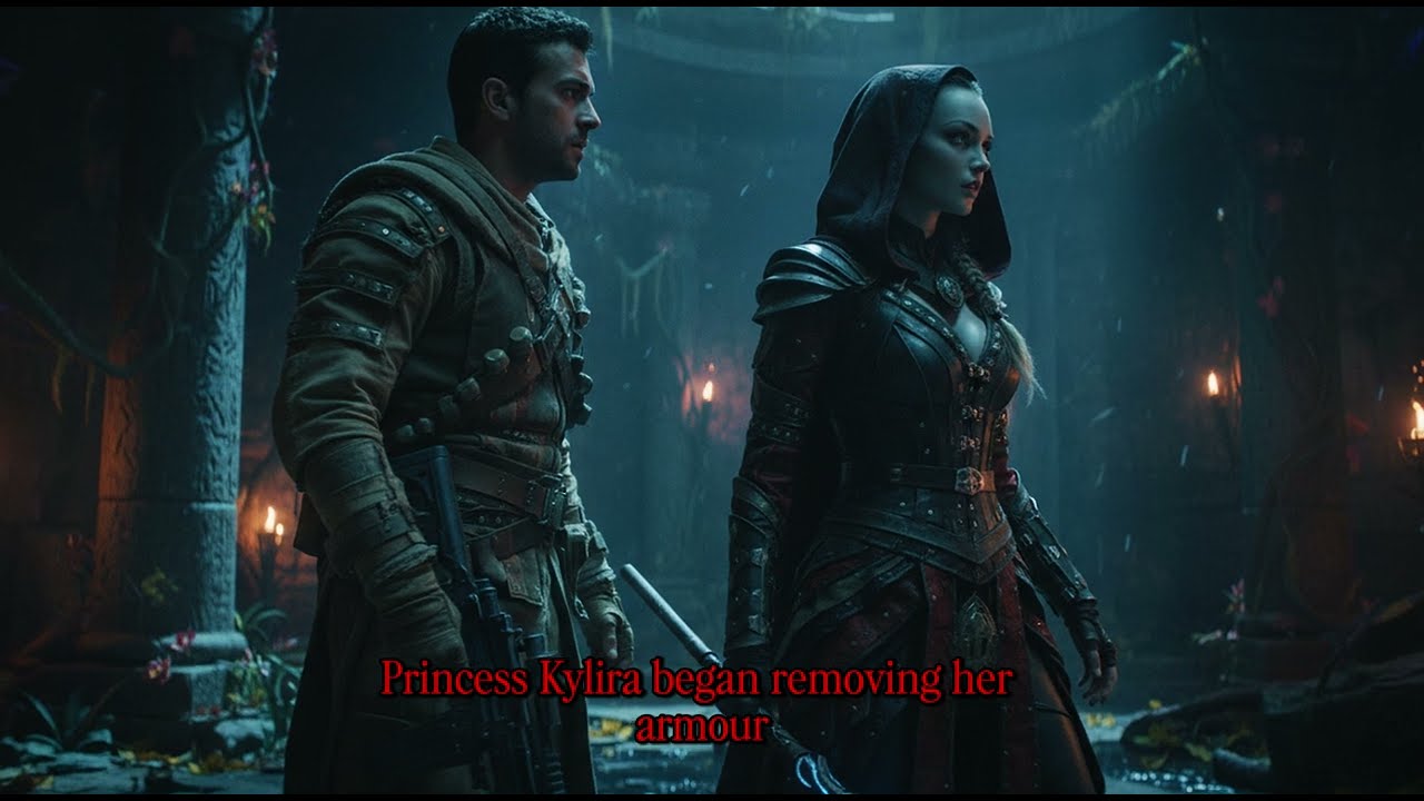 The Alien Princess Removed Her Armor in Front of Me—“Don’t Be Ashamed, Help Me, Human,” She Said