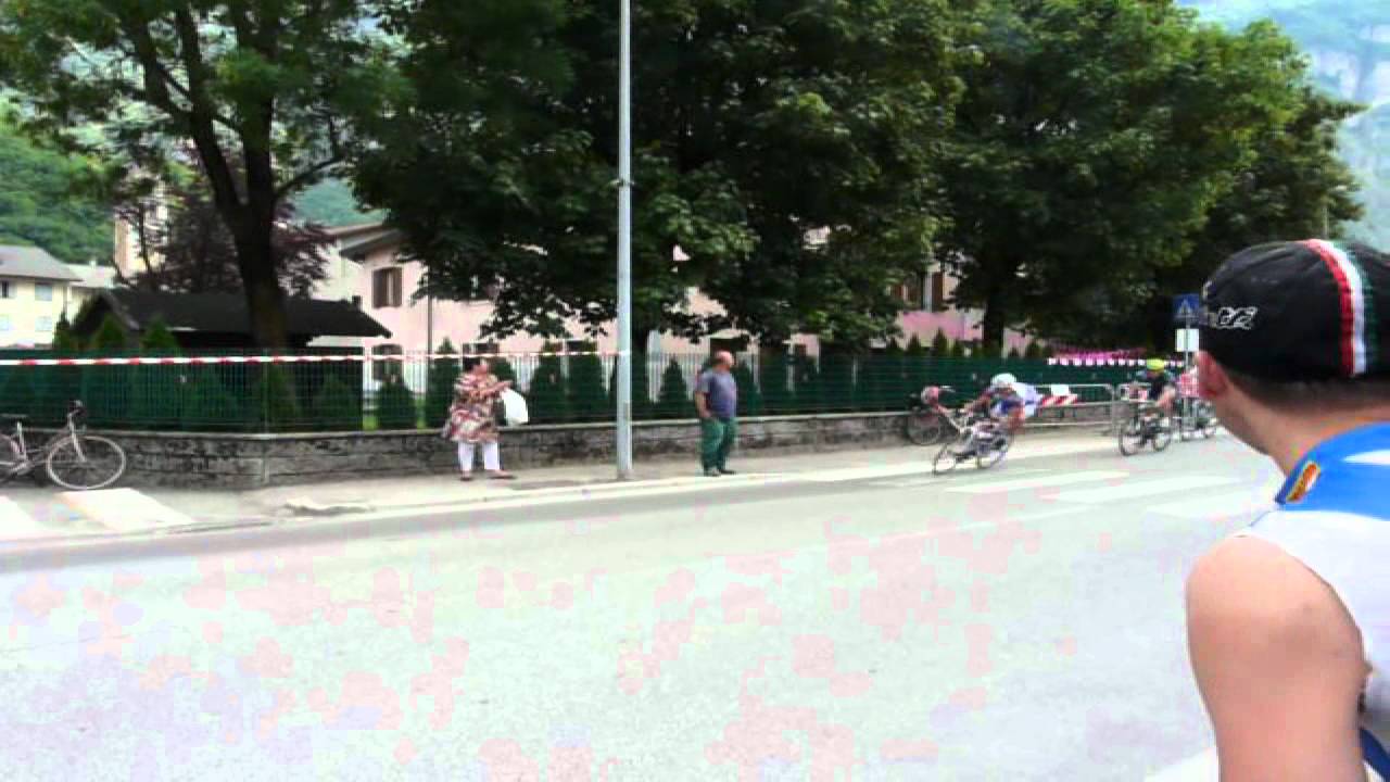 Passaggio del giro d'Italia a Grigno