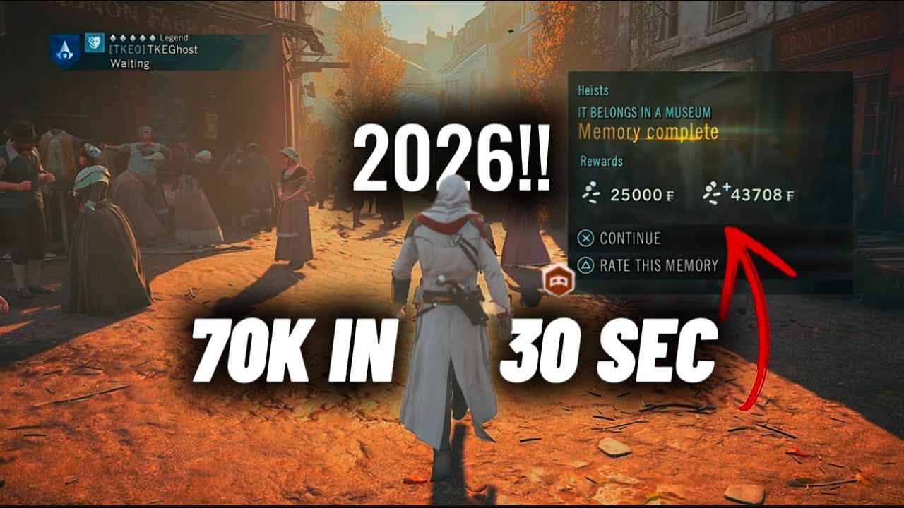Баг на неограниченные деньги в Assassin's Creed Unity (новый баг 2026 года) !!!