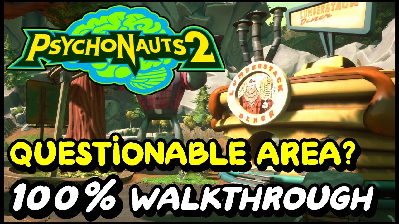PsychoNauts 2 - Questionable Area? All Collectible Locations